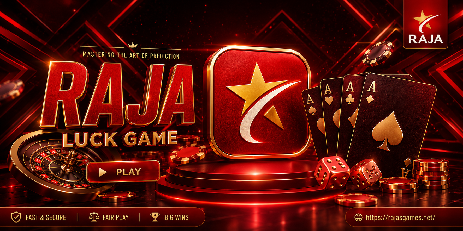 Raja Luck App — Play Colour Prediction, Lottery & Win Real Money